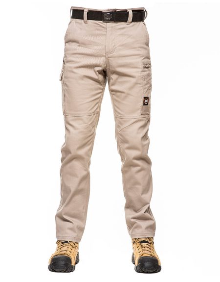 Straight Leg Khaki Trousers Workwear Sale